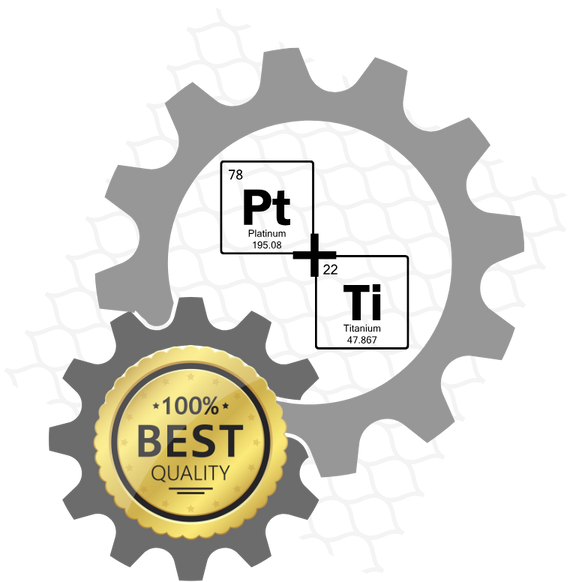 Platinum Coated Titanium